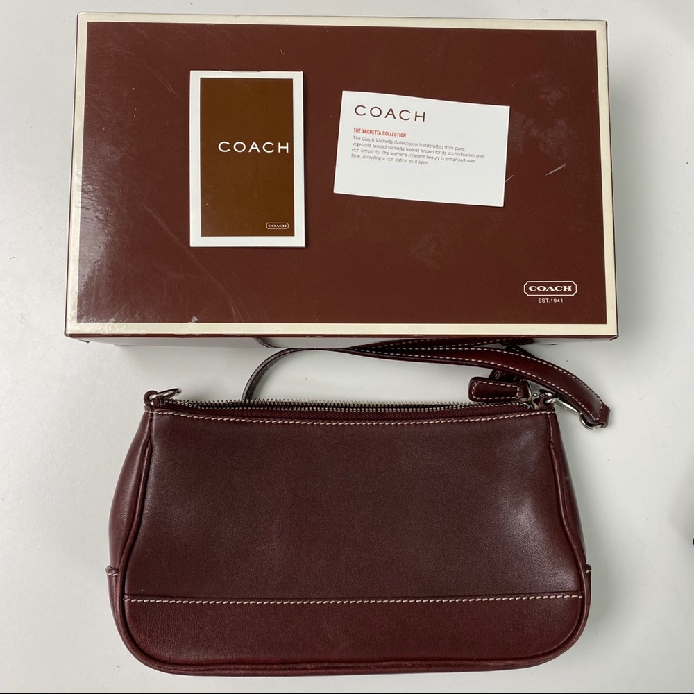 Coach Vechetta Leather Demi/Baguette
